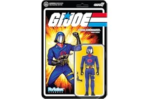SUPER7 - GI Joe W3 Cobra Commander Navy Reaction Figure – Figura da collezione