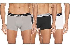 Emporio Armani Uomo 3-Pack Trunk Essential Core Logoband Boxer