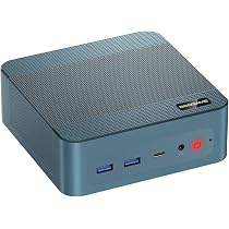Mini PC Gamer BOSGAME P4 Plus - AMD Ryzen 7 5825U, 32Go RAM, 1To SSD, Windows 11 Pro