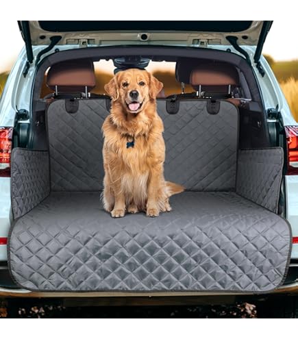JOEJOY Kofferdeken voor honden met zij- en voetpedaalbescherming, Universele Kofferbakmat, Waterdicht en krasbestendig - Onderhoudsvriendelijke Kofferdeken voor Honden