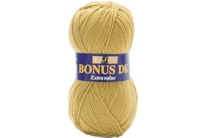 SIRDAR Hayfield - Lana de Tejido Doble Bonus DK (100 g), Hilo, Fields of Gold, 19 x 9 x 9 cm