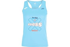 Barcelona Padel Tour | Camiseta de Tirantes Técnica | para Mujer | Ropa Deportiva de Pádel para Hombres y Mujeres | De Tacto Suave y Secado Rápido