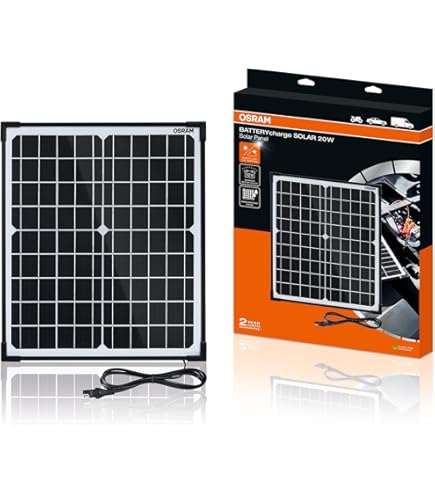 ECO-WORTHY 10 W bijgewerkte auto-acculader op zonne-energie, 12 V ECO-WORTHY 10 W bijgewerkte auto-acculader op zonne-energie, 12 V