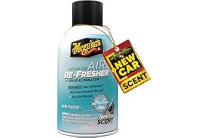Meguiar's G16402 New Car Air Re-Fresher - Eliminador de olores aroma a coche nuevo, 57 g