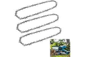 leruiyezs Pack De 3 Cadenas Motosierra De 6 Pulgadas Cadena De Repuesto Resistente De Acero Al Carbono Compatible Con Mini Motosierras Inalámbricas Con 36 Eslabones Para Uso Profesional Y Doméstico