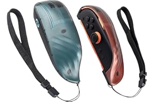 Blade – Adaptador de Ratón para Joy-con Switch 2, Set de 2, Izquierdo/Derecho, Soporte Ergonómico Mandos Nintendo Switch 2, Acceso Botones, Rojo/Azul, Mayor Precisión, Modo Ratón