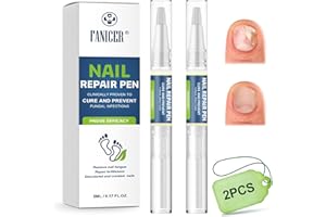 NAILGELER 2 Stück Nail Care Pen, Stift Nail Care Pen, Fußnägel Behandlung, Nail Care Pen, Kosmetische Pflege Bei Nail Care, Behandlung Schnell, Nail Care für Gepflegte Fingernägel Fußnägel