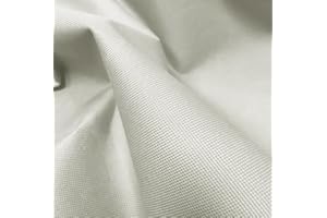 A-Express 20 oz Resistente Tela Impermeabile Tessuto Materiale Spessa Tela 600D Copertura Venduta al Metro - 5 Metri 500cm x 150cm Grigio Ghiaccio
