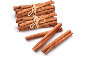 YUNSTK Dekoracyjne laski cynamonowe, 30 sztuk, do majsterkowania, cynamonu, dekoracja bożonarodzeniowa, kora, do majsterkowania, wieńca bożonarodzeniowego