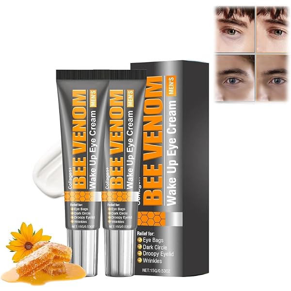2er Pack Bienengift Augencreme – Pflegende Augensalbe Für Männer & Frauen