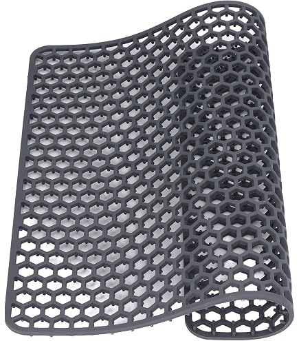 Tappetino Per Lavello Cucina - 2 pezzi Tappetino Lavandino Cucina Regolabile Per Lavello Da Cucina In Ceramica/Acciaio Inossidabile - Proteggi Lavandino Cucina A Drenaggio Rapido Per Lavello Cucina