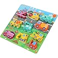 TINY TOYS CO Rainbow Shape Sorting Puzzle Toys Toddlers Activities Preschool Learning Early Educational Toys For Kids Age 1 2 3 4 Year Old (Pack Of 3)