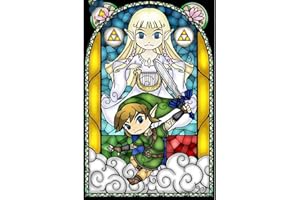 DVBQQWE 5D-Diamant-Malerei-Set für Erwachsene, Legend of Zelda, Diamantkunst, Malen nach Zahlen, mit Edelstein-Kunstbohrer und Punkten, 30,5 x 40,6 cm