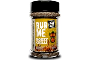 Angus & Oink | Honey Chilli Seasoning | Sweet & Spicy | Perfect for Chicken & Pork | Authentic Chinese Flavour | Gluten-Free & Vegetarian | Oven, Air Fryer & BBQ | 220g