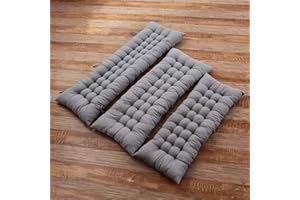 Newdvmmss Cuscino per panca a 2/3 posti rettangolare, per interni ed esterni, spesso e morbido, adatto per mobili da giardino, dondoli, chaise longue, sdrai, panche (Grigio,100 x 40 cm)
