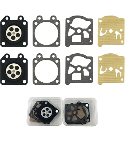 ZAMDOE K10-WAT Kit de réparation de carburateur Joint Diaphragme pour Walbro WA WT Series 2 Temps carburateur, WA-30 WA-79 WA-82 WT-1 WT-99 WT-100 WT-819 WT324 WT379