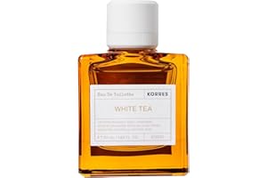 ‎KORRES KORRES White Tea Eau de Toilette für Sie, Damenduft mit weißem Tee, Zitrusfrüchten, Pfingstrose, frisch-blumig, mit 90% natürlichen Inhalt, vegan, 50 ml
