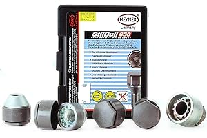 Fits Vauxhall Insignia Models 2008 To 2017 Heyner Germany Stil Block PRO Locking Wheel Nuts M14x1.5 Set 4 Locks Thatcham Quality Assured Bolts 870/7