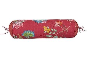 Pip Studio Nackenrolle Jambo Flower | rot - 22 x 70