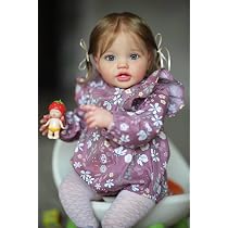 Angelbaby Soft Reborn Baby Dolls Realistic Reborn Toddler Girl 24 ...