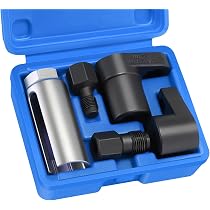 Kit 5 En 1 Clés à Douille Pour Sonde Lambda - 1/2" Et 3/8" - Outils De Réparation Filetage - 8