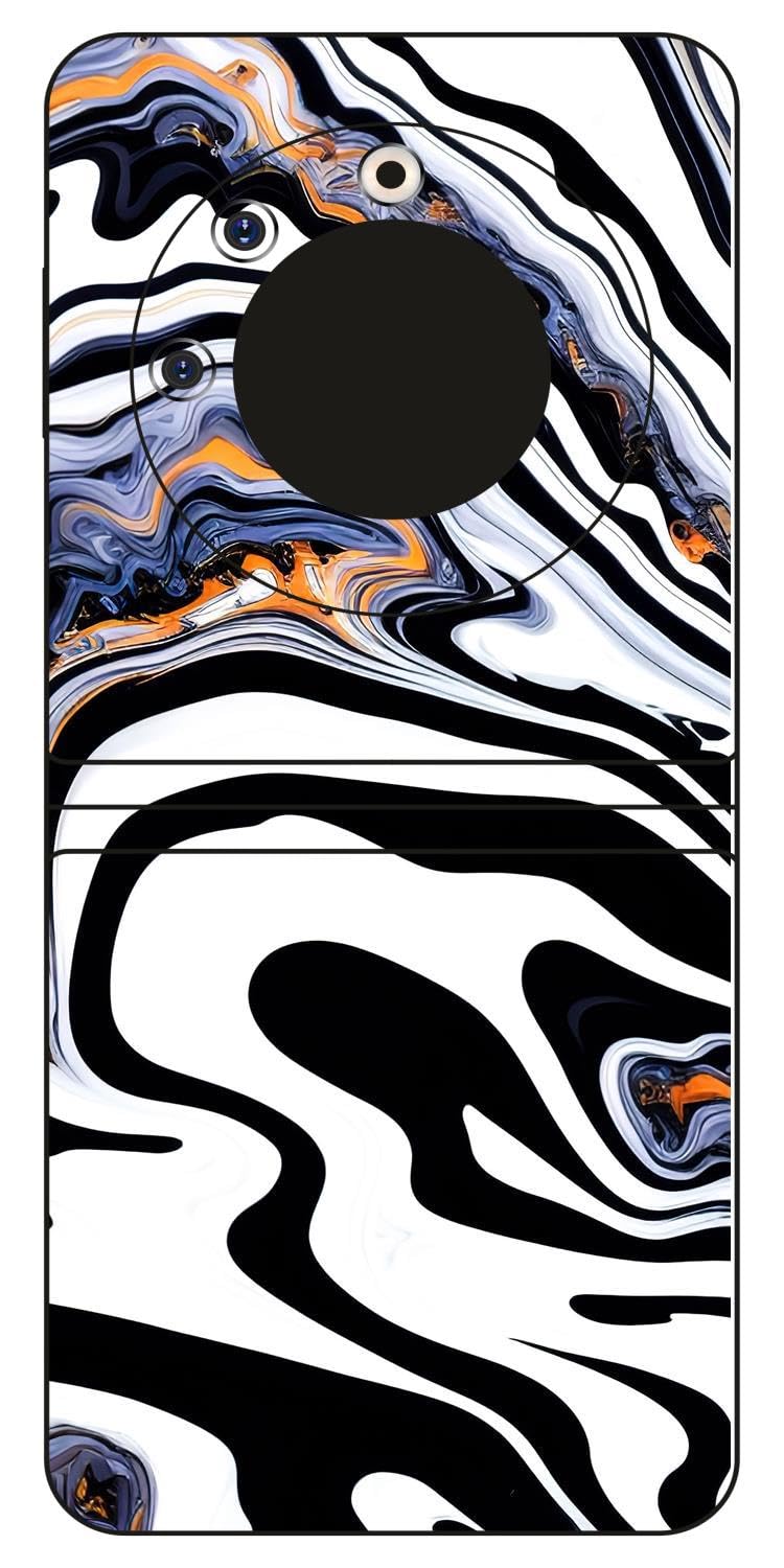 WRAP CRAFT Mobile Skins Compatible with Tecno Phantom V Flip 5G Skin Not Back Cover, Camera & Back Protector Mobile Skin Wrap; Tecno Phantom V Flip 5G-KE-21