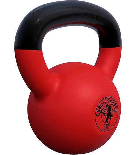 Soft Kettlebell PU Noir 4 Kg - Entraînement Musculation Design Ultra Résistant