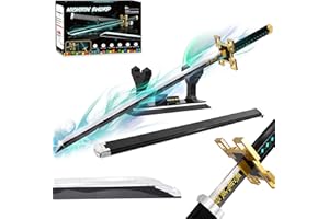 JORUMO Demon Slayer Schwerter Kompatibel mit Lego Sets für Erwachsene und Kinder, 40 Zoll Tokitou Muichirou Schwert Baustein mit Scheide und Ständer, 771 Teile