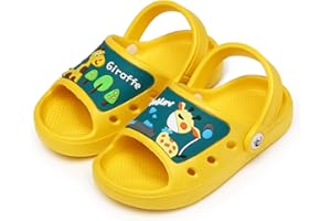 CELANDA Ciabatte da Spiaggia per Ragazzi e Ragazze Antiscivolo Pantofole da Bagno Bambini Morbidi Scarpe da Piscina Interno Esterno Estive Sandali 21/32 EU