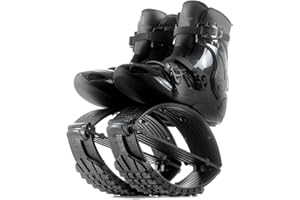 FIT BOOTS Jumping - Neue Generation von Jumping Schuhe Fitness, Originale Sprungschuhe Jumper & Moon Shoes der Internationalen FitBoots Community, die Dein Workout Revolutionieren (Black)