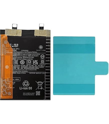 Batterie De Rechange BP4K Pour Redmi Note 12 Pro 5G - 5000 MAh - Avec Outils De Remplacement - 9