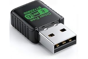 WLAN Stick AX900 USB WiFi 6 Linux DualBand 600Mbit/s 5GHz + 286Mbit/s 2.4GHz,Mini USB WiFi Adapter USB WLAN Adapter PC Laptop,MU-MIMO OFDMA Empfänger WiFi Adaptor Kompatibel mit Windows 11/10/7