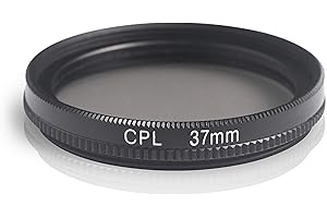 Ares Foto® Filtro Polarizzatore Circolare. Polarizing Filter. Realizzato in vetro ottico e alluminio. Per Canon Sony Nikon Fujifilm Pentax Tamron Sigma Leica Olympus Panasonic (37mm)