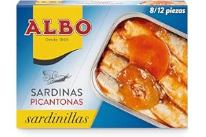 Albo Sardinillas, Sardina Pilchardus, Picantonas, 138g
