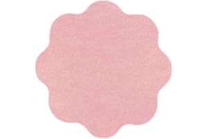 RugVista Olga, Dywan wewnętrzny i zewnętrzny, 150 x cm, Wysoki, Korytarz, Patio, Prać wyłącznie ręcznie, Odporne na promieniowanie UV, Różowy