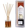 Aroma Galaxy Cambodian Oudh & Musk Scented Reed Diffuser Oil in Glass Bottle with 6 Reed Stick - 30 ML - Alcohol Free - for Home Living Room