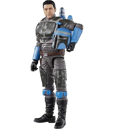 Hasbro Star Wars The Vintage Collection – Action Figure Mandalorian (Miniere Di Mandalore) 9,5 Cm, Con Blaster, Pugnale E Darksaber