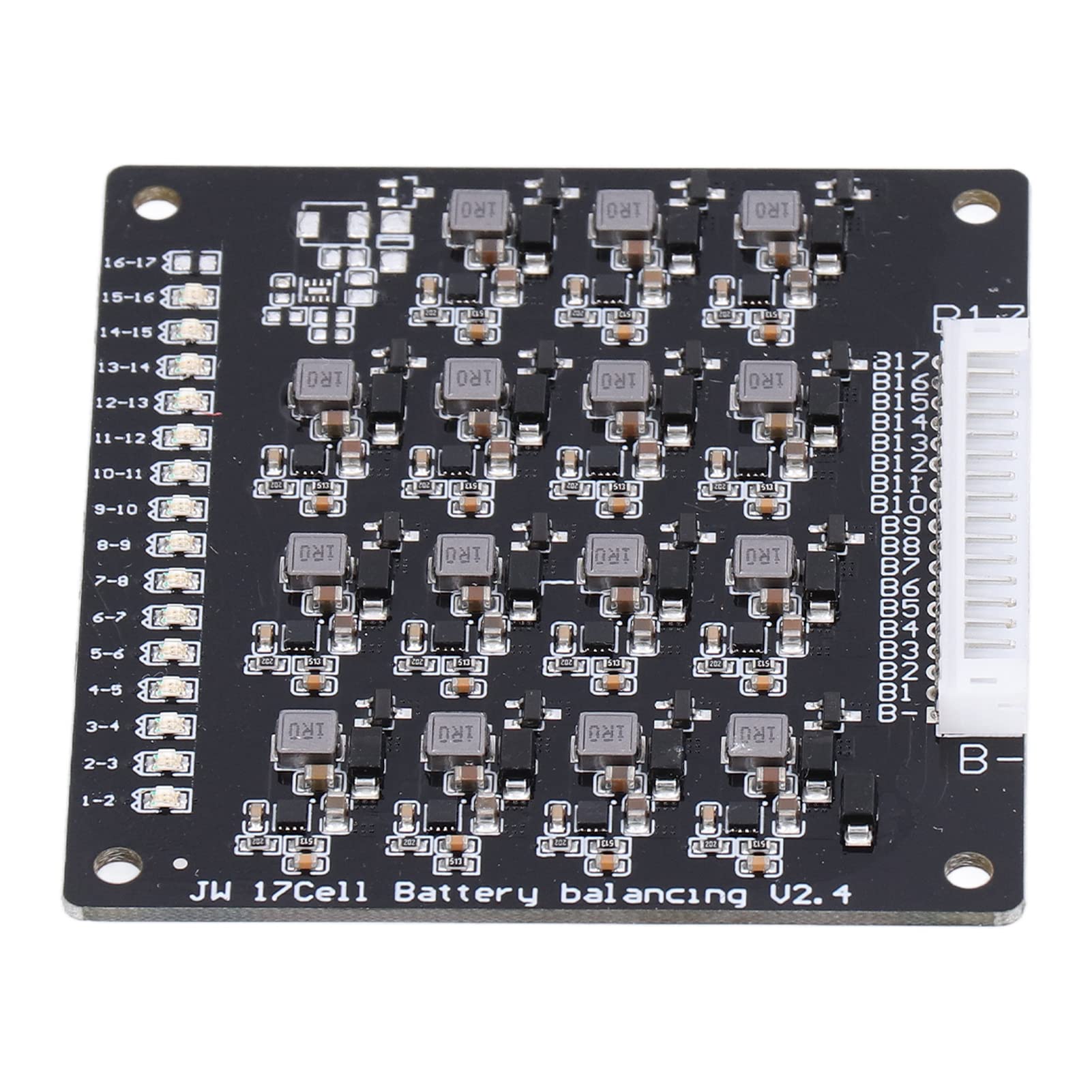 Active Equalizer, 1.2A Balanced Work BMS Balancer 2.0V-4.5V for Batteries Voltage(16S)