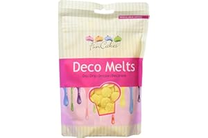 FunCakes Deko Melts, gelb (1 x 250 g)
