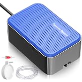 Forever Speed 2W Bombas de Aire para acuarios Ultrasilenciosa <40dB, Bomba de Ox&iacute;geno para Acuarios con Accesorios, Bomba de
