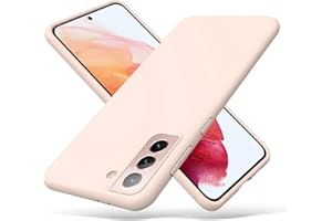 ULAK Płynne silikonowe etui do telefonu Galaxy S21, 3-warstwowe, odporne na wstrząsy, hybrydowa ochrona przed upadkiem, gumowa osłona ochronna na telefon komórkowy, kompatybilna z Samsung Galaxy S21