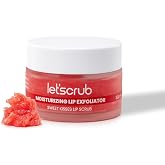 Let'scrub Nemlendirici Dudak Peelingi Sweet Kisses Lip Scrub Karpuz Aromalı Şeker Partik&uuml;ll&uuml; Shea Yağlı 30 gr