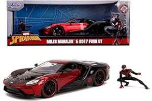 JADA TOYS Marvel MILES MORALES 2017 FORD GT 1:24