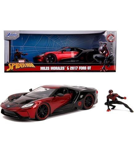 Jada Toys DC Joker Ford Mustang 1:32 - Die-Cast Con Porte Apribili, Colore Verde - 5