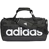 adidas Essentials Linear Medium Duffel Bag, Borsone Unisex-Adulto, Black/White, 1 Plus