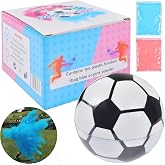 Gender Reveal Football,Baby Surprise Football,Gender Reveal Party Room,Girl or Boy Gender Reveal Soccer Ball,Complete Kit for