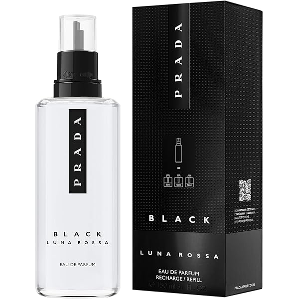Prada Luna Rossa Black, Agua de tocador para mujeres - 50 ml