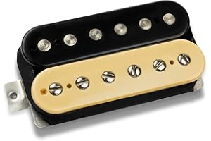Tonerider TRH1 Rocksong Zebra - Pastilla humbucker para puente, color beige y negro