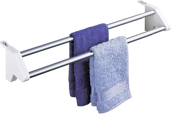 Wenko Kylator torkare tvilling, aluminium, vit, 11557 x 60 x 13 cm