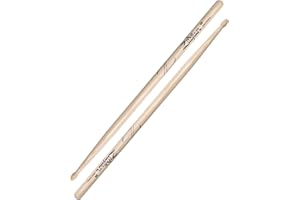 Zildjian 5B Hickory Drumsticks - Wood Tip